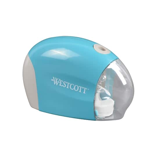 6 Pack: Assorted Westcott® Battery Operated Pencil Sharpener